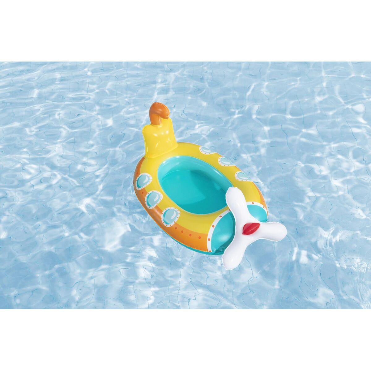Bestway luftmadras - farverig bademadras til pool og strand billede