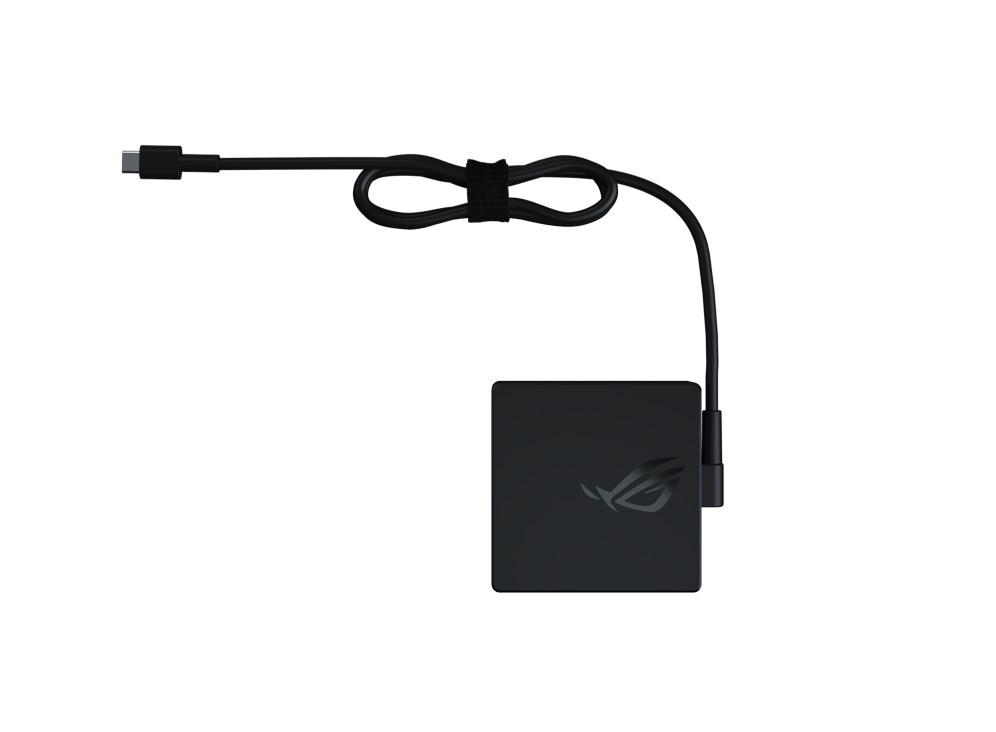 ASUS ROG 100W USB‑C strømforsyning - sort