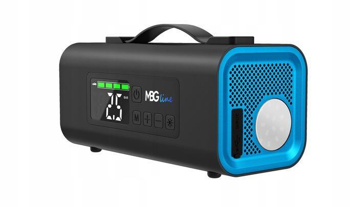 MBG line Jump Starter med kompressor 54,76 Wh - powerbank og blæser, PD 30 W billede