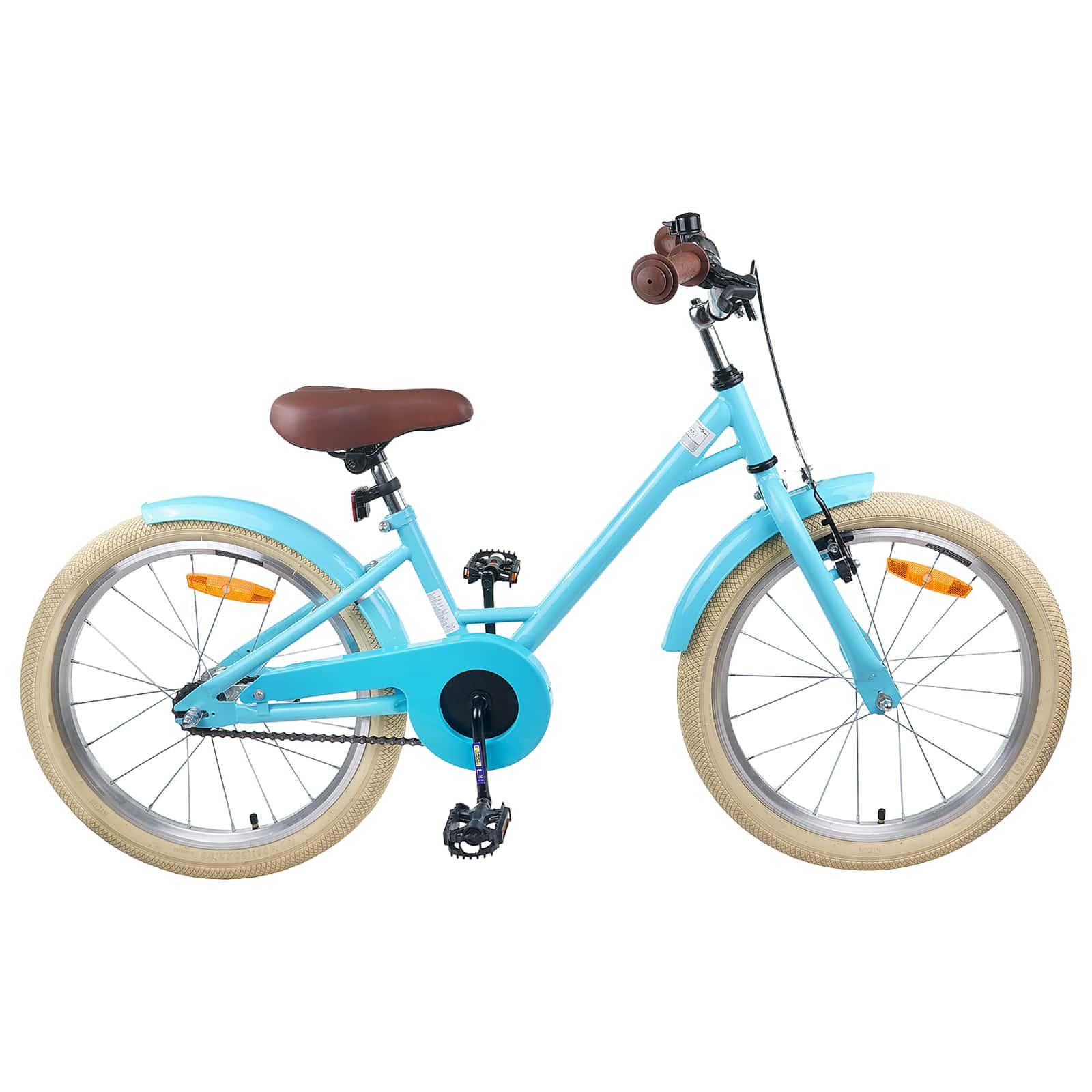 Børnecykel 20 tommer til børn i alderen 6-11 år Lys blå billede