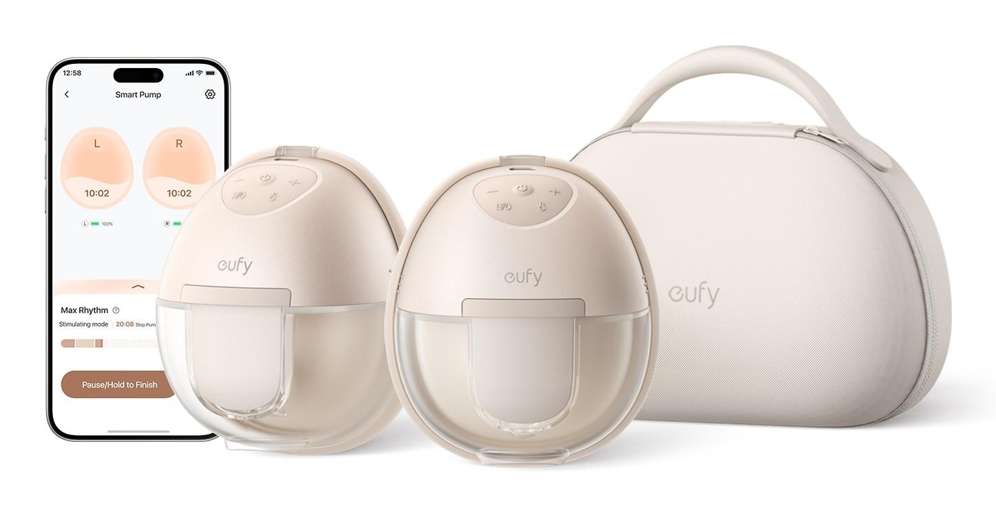 Anker Eufy S140 elektrisk brystpumpe - 150 ml, dobbelt sæt