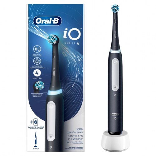 Oral-B iO Series 4 elektrisk tandbørste – Sort