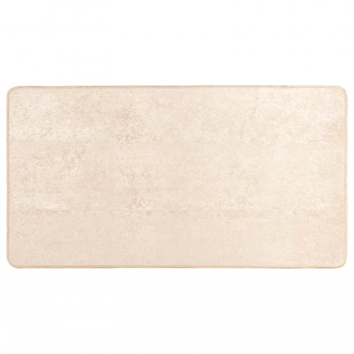 Løber-tæppe MARSA - creme 80 × 150 cm, polyester med skridsikker PVC-bagside