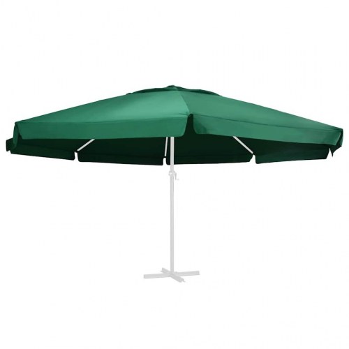 Udskiftningsdug til parasol 610 cm - grøn