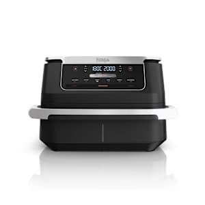 Ninja AF550EU dobbelt airfryer 6,6 l - sort/sølv, 2.470 W