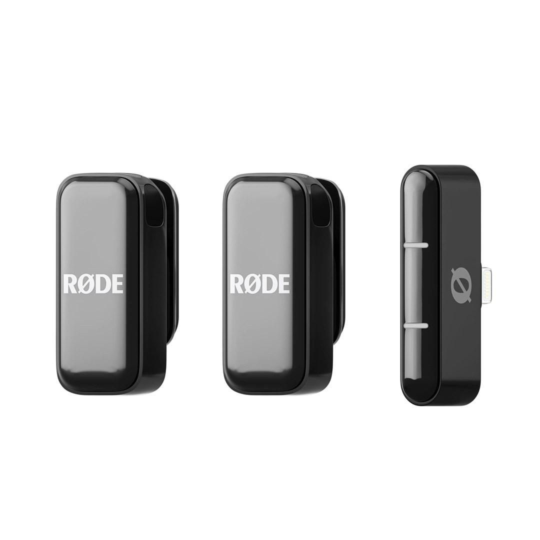 RODE Wireless Micro - trådløst mikrofonsæt med Lightning - Sort