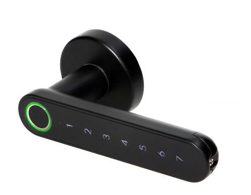 ORNO OR-ZS-853/B kombinationsgreb med touch-tastatur – smart dørhåndtag (sort) billede