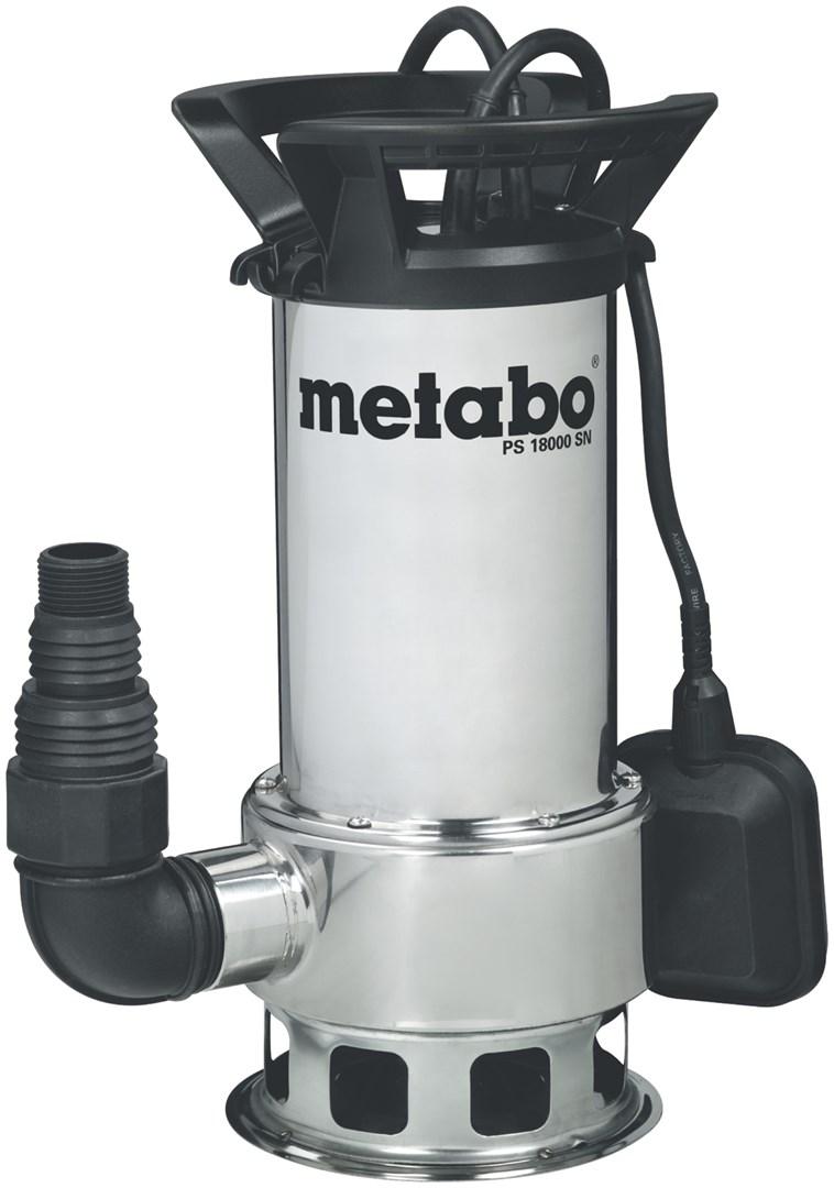 Metabo PS 18000 SN dykpumpe - nedsænkningsdybde 7 m billede
