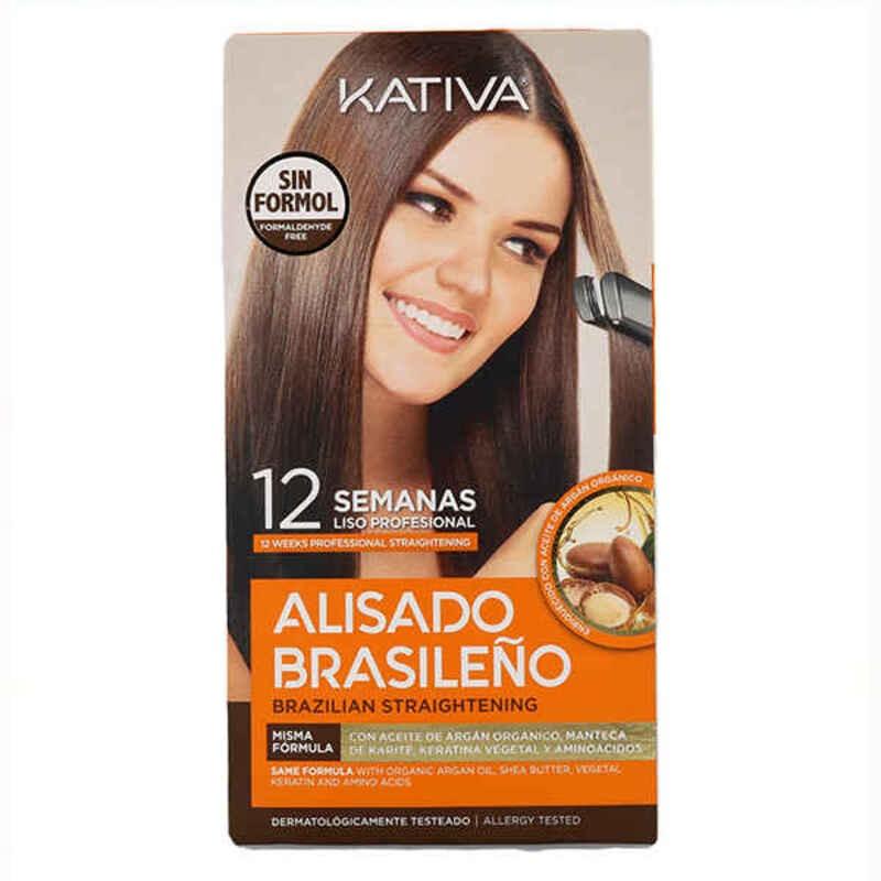 Kativa glat hårbehandling - Brazilian Straightening