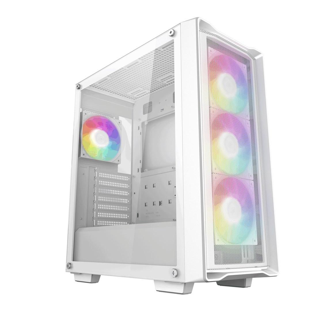 DeepCool CC560 Mesh V2 WH - hvid midi tower kabinet