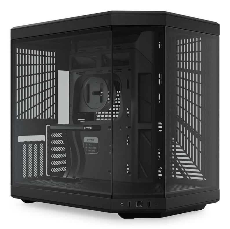 Hyte Y70 midi tower pc-kabinet - sort (CS-HYTE-Y70-B)