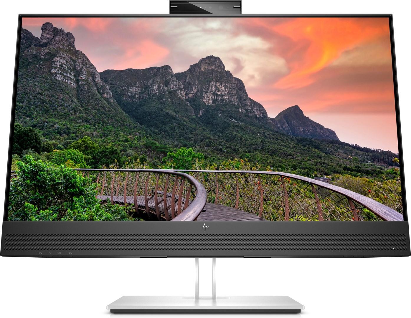 HP E27m G4 - 27" QHD konferencemonitor med USB‑C, kamera og højttalere
