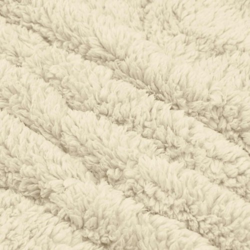Sommerdyne i mikrofiber og teddy fleece - creme 140 × 220 cm