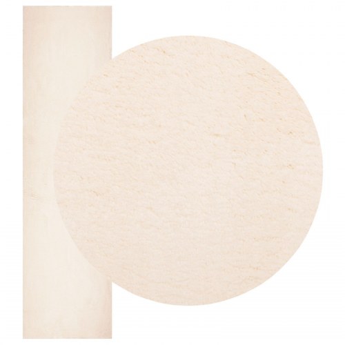 Medium luv blød og vaskbar løber - beige 80 × 500 cm (HUARTE)