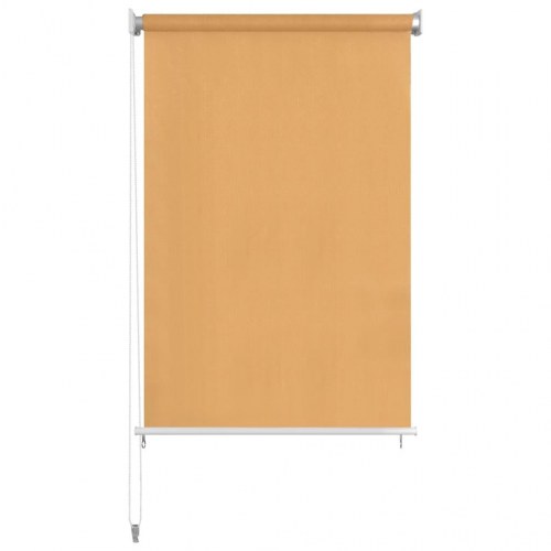Udendørs rullegardin 80×140 cm - beige HDPE