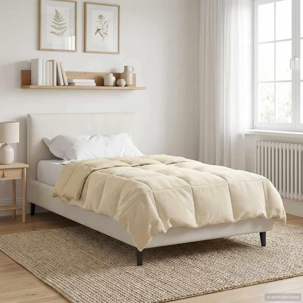 Sommer dyne Quilting Creme 155 x 220 cm Mikrofiber