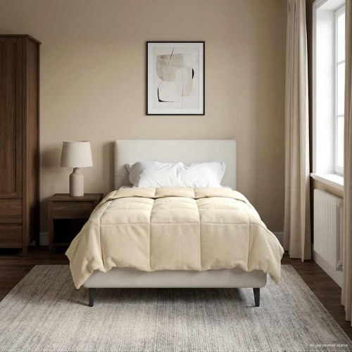 Sommer dyne Quilting Creme 155 x 220 cm Mikrofiber