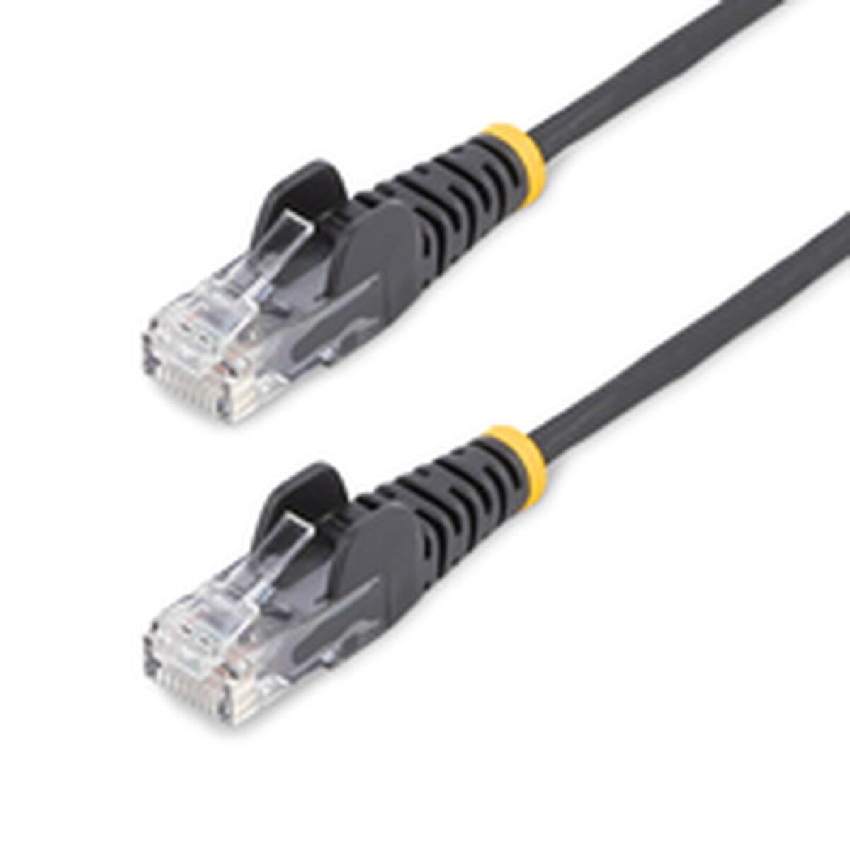 Startech N6PAT25CMBKS netværkskabel Cat6 - UTP, RJ45 han/han, 25 cm, sort billede