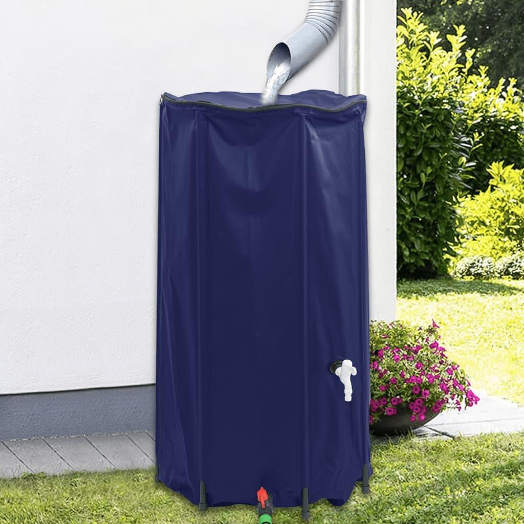 Vandtank med hane sammenfoldelig 100 l PVC billede