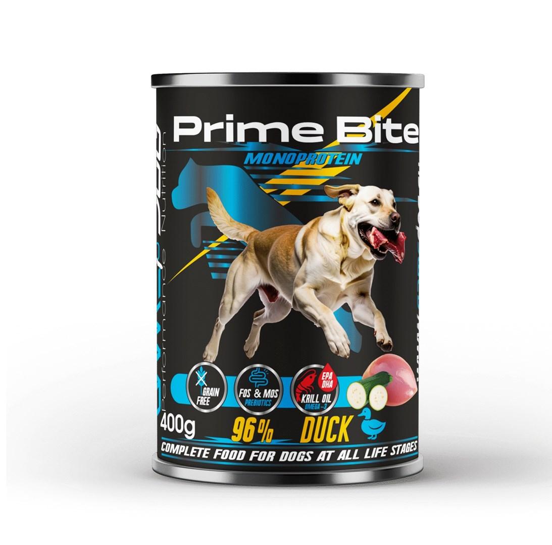 GAME DOG Prime Bite Monoprotein – And med zucchini, vådfoder til hund – 400 g billede