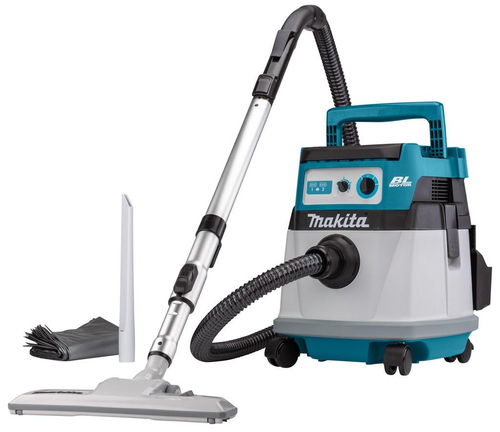 Makita DVC155LZX2 våd- og tørstøvsuger 15 l - batteri 18 V billede