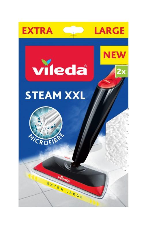 Vileda Steam XXL - genopfyldning til dampmoppe, 2 stk. mikrofiber