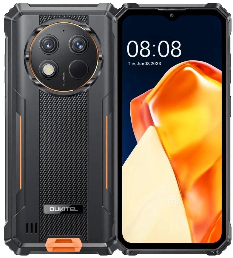 OUKITEL G1 6,52" 6/256 GB – 10.600 mAh Dual SIM, orange smartphone billede