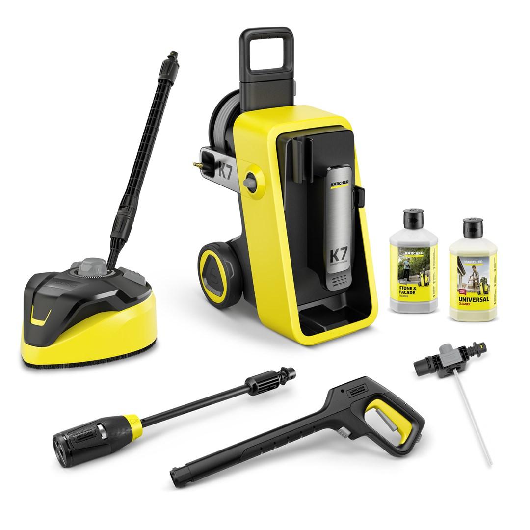 Kärcher K 7 Comfort Premium Home højtryksrenser - 600 l/t, 3.000 W, gul billede