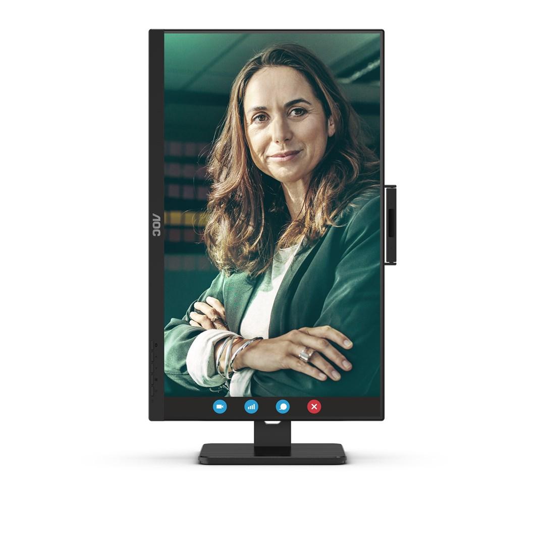 AOC 24P3QW 23,8" Full HD skærm - 100 Hz, IPS, sort billede