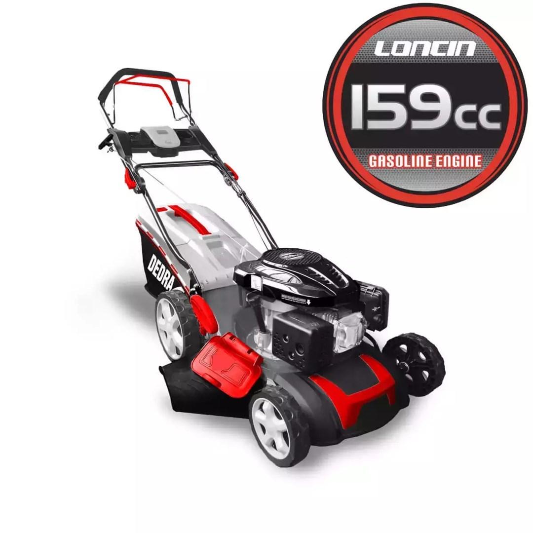 DEDRA DED8724-46L benzindrevet plæneklipper – 159 cc billede