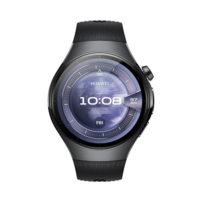 Huawei Watch 5 Active 46 mm - smartwatch med AMOLED-touchskærm 466 × 466, Midnight Black billede