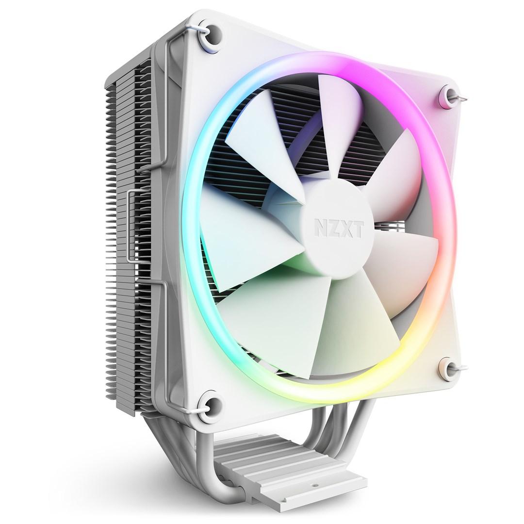 NZXT T120 RGB - CPU-luftkøler 120 mm, hvid billede