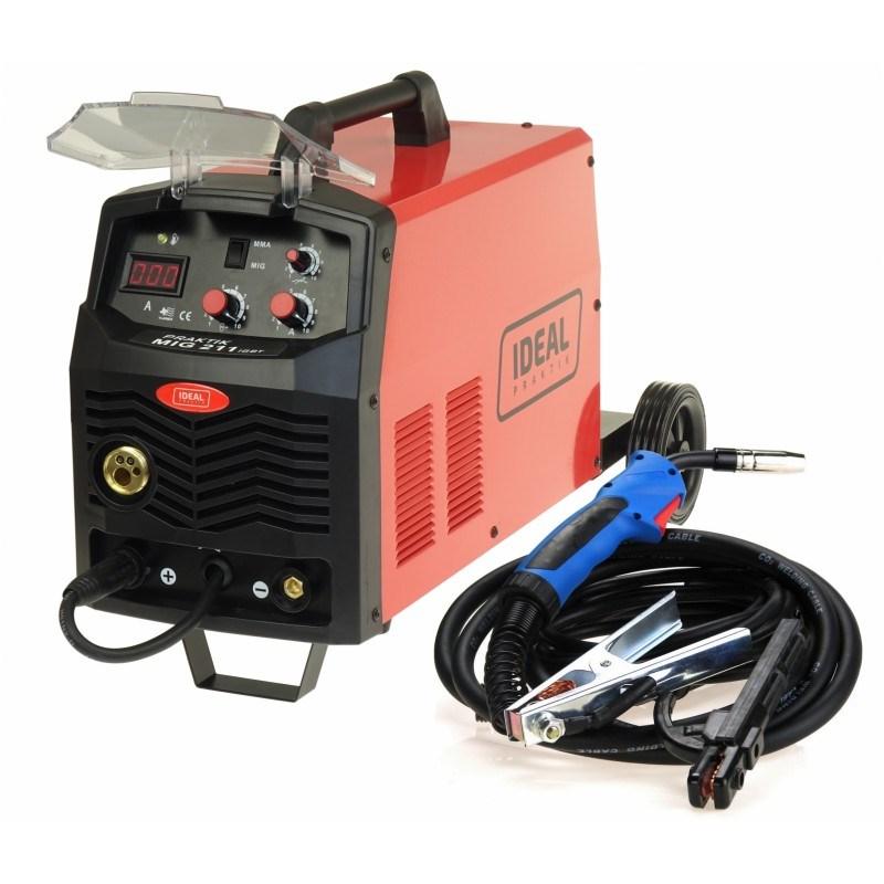 IDEAL PMIG211MMA MIG/MAG halvautomatisk svejseapparat 30-200 A, 6,2 kW, 230 V - FLUX/MIG‑MAG/MMA billede
