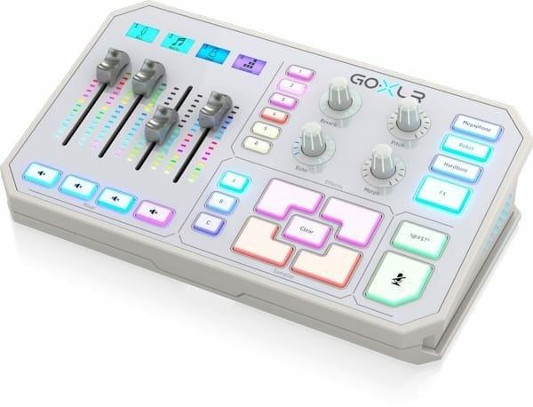 TC Helicon GO XLR - hvid mixer og sampler til streaming billede