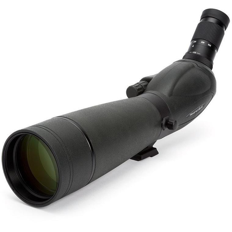 Celestron TrailSeeker 80 - vinklet spektiv 20-60x BaK-4, sort billede