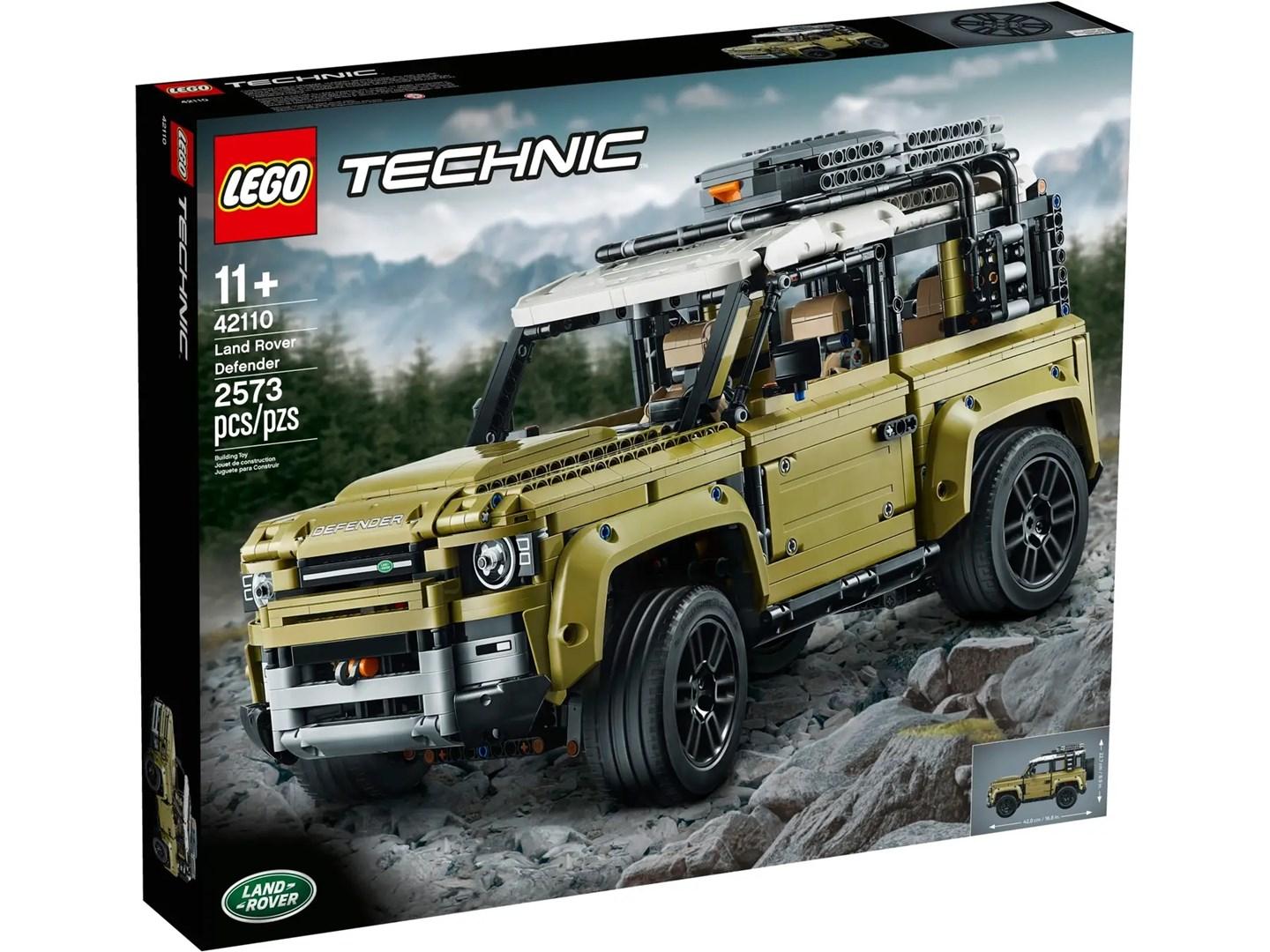 LEGO Technic 42110 Land Rover Defender - byggesæt 2573 dele billede