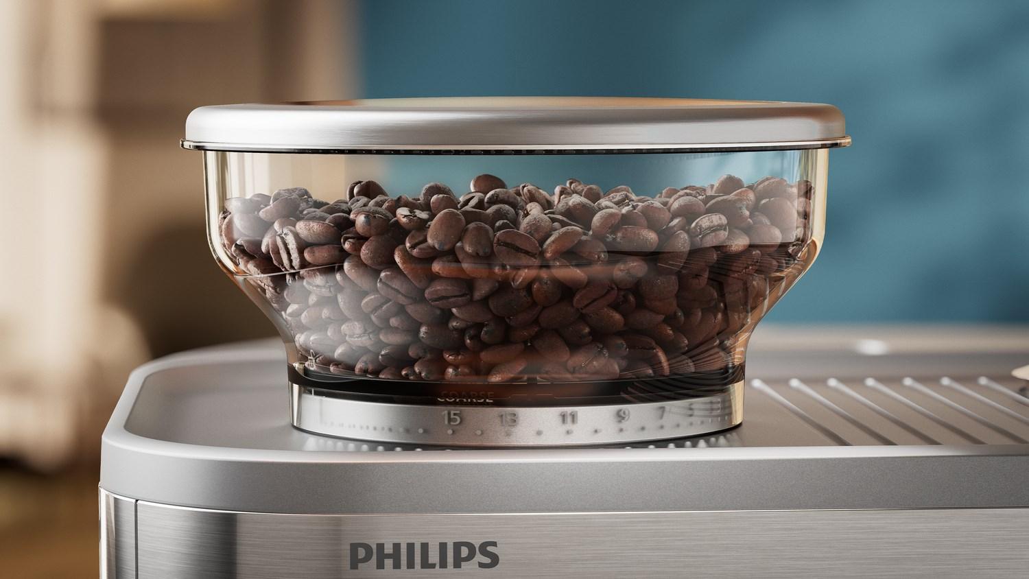 Kaffemaskine espresso - Philips Barista Brew, indbygget kværn