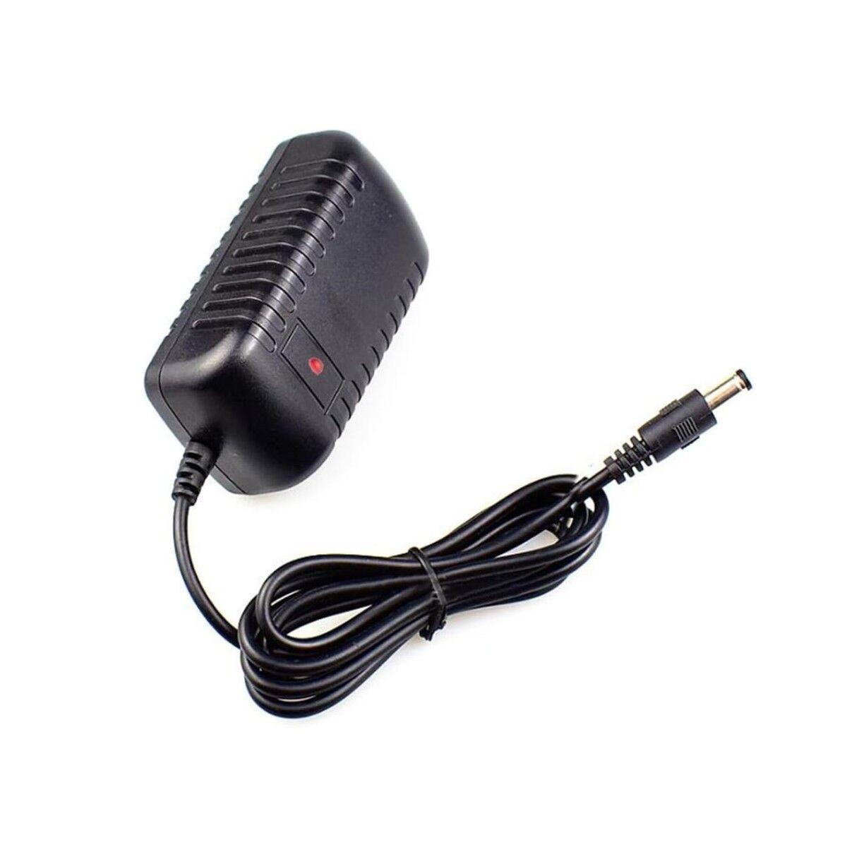 Seiko 42100111 strømadapter til etiketprinter - EU-stik, sort billede
