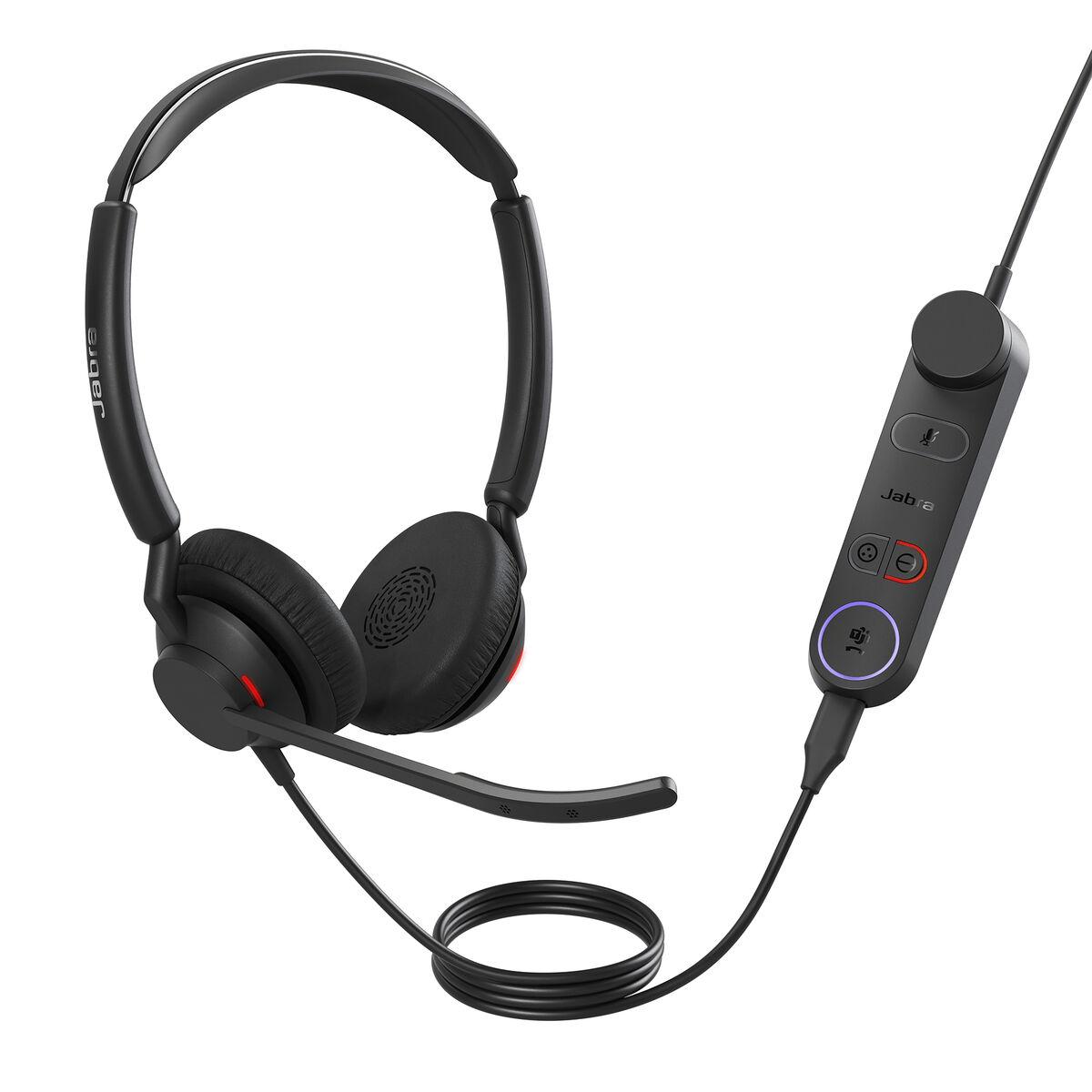 Jabra 5099-299-2269 headset med mikrofon - sort (USB/USB-C/3,5 mm) billede