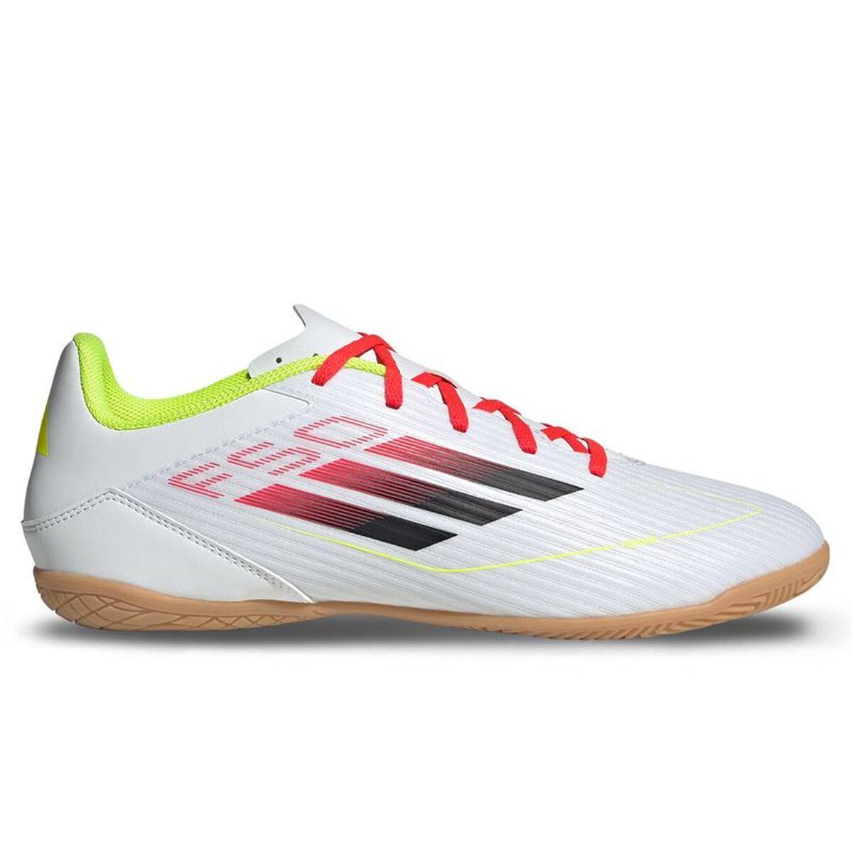 Adidas F50 Club indendørs fodboldstøvler - Hvid, str. 42 billede