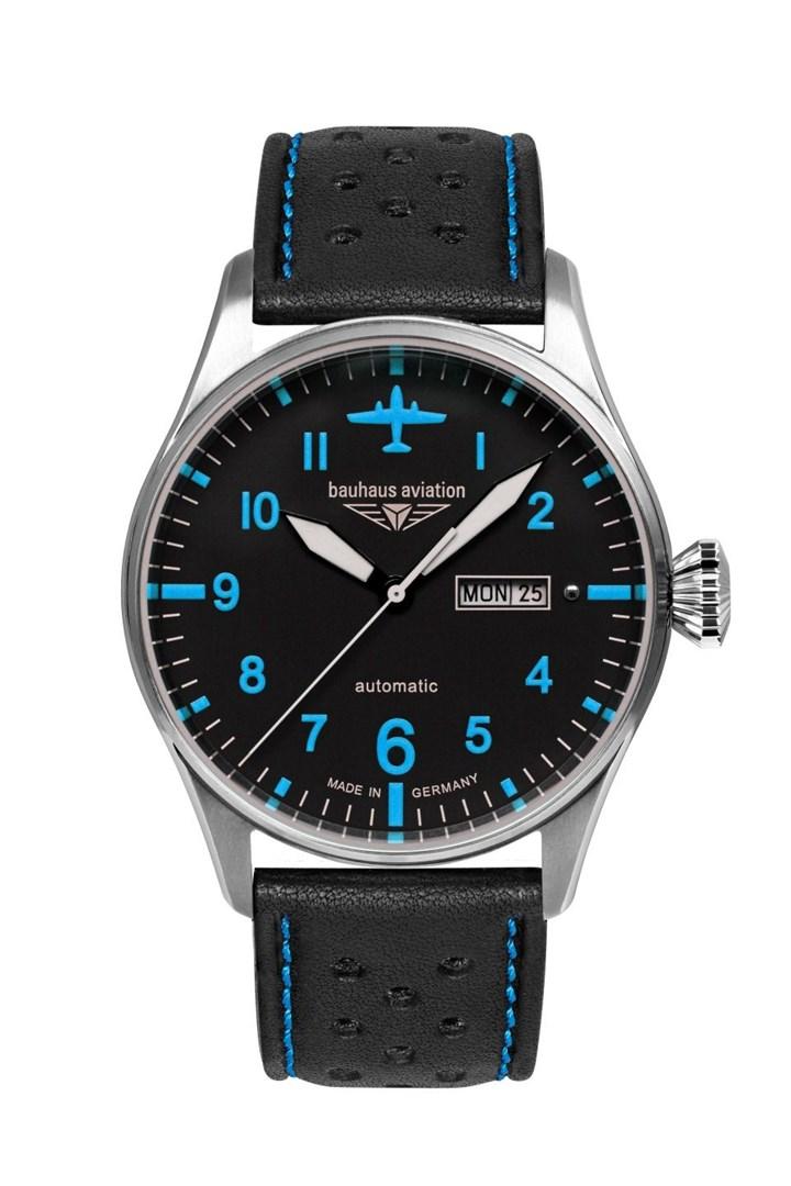 Bauhaus Tornado automatik 27663 - 40 mm herreur med dag/dato billede