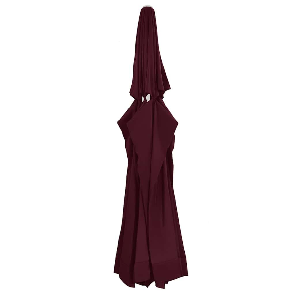 Udskiftningsdug til parasol 610 cm bordeaux billede