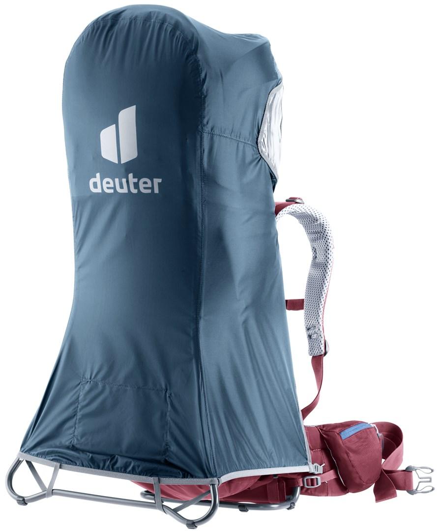 Deuter regnslag til bærestol - blå (PFAS-fri)