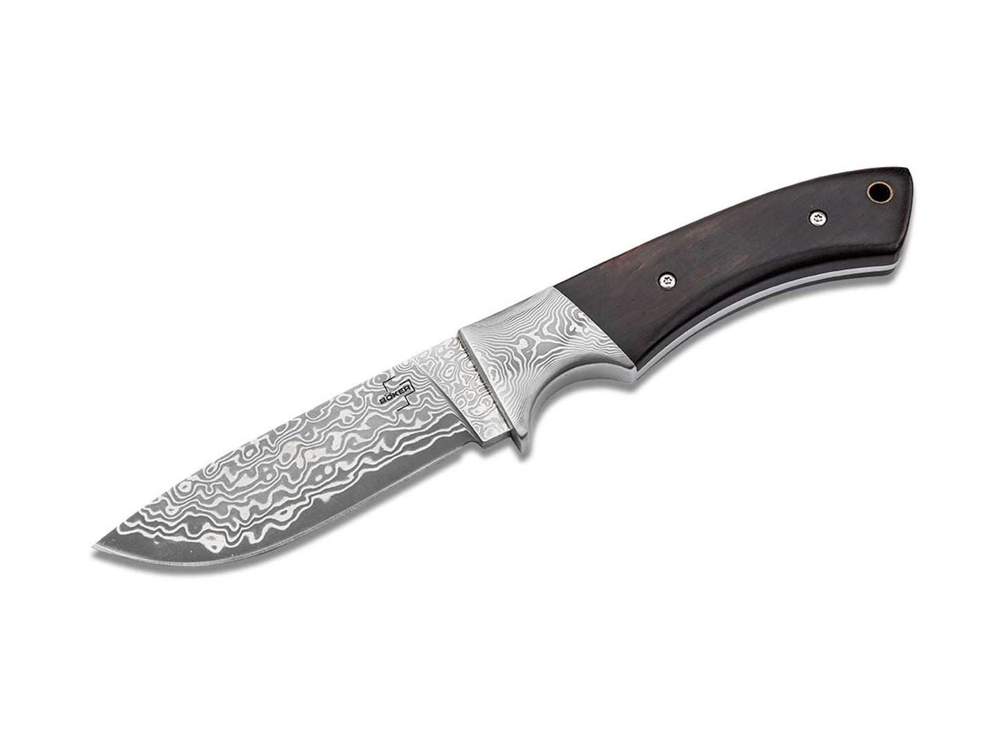 Böker Plus M-One Damaskus-kniv – fastbladet håndværktøj billede