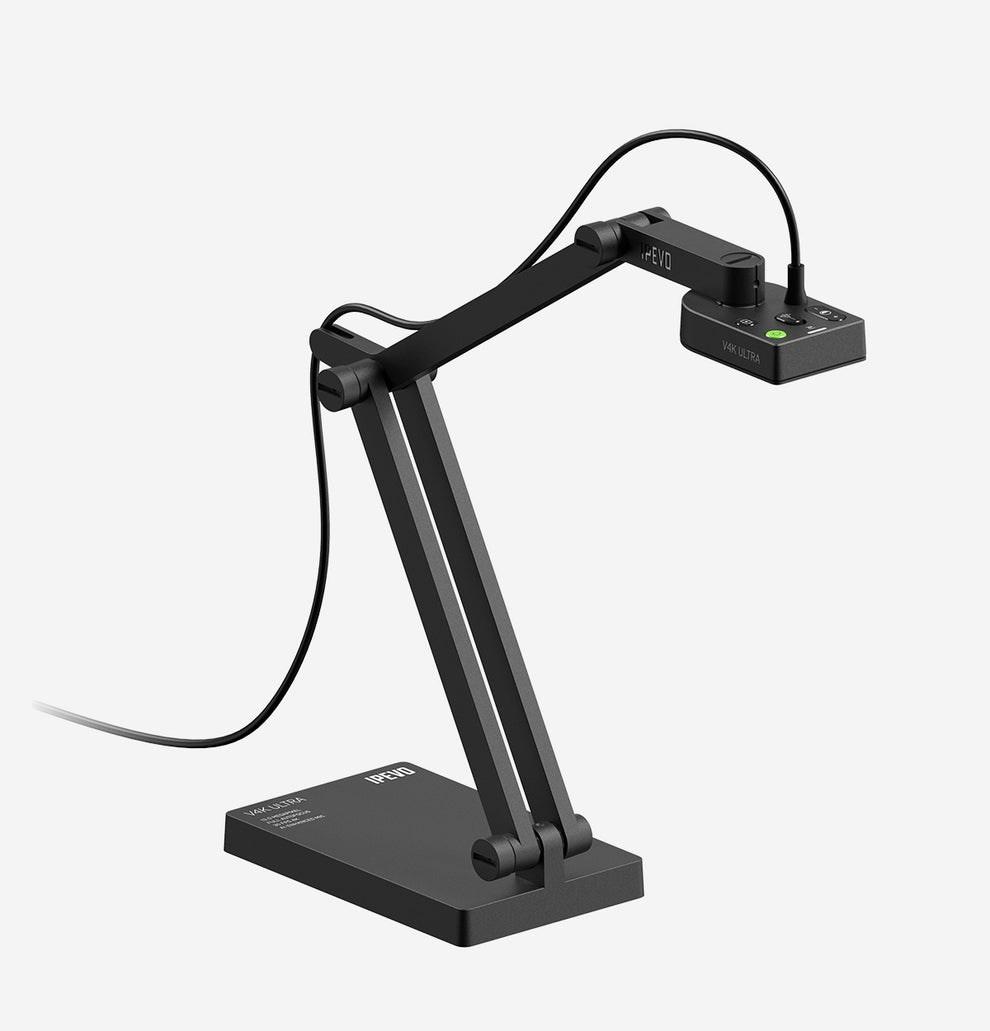 IPEVO V4K-13MP Ultra dokumentkamera - sort, 13 MP CMOS, USB