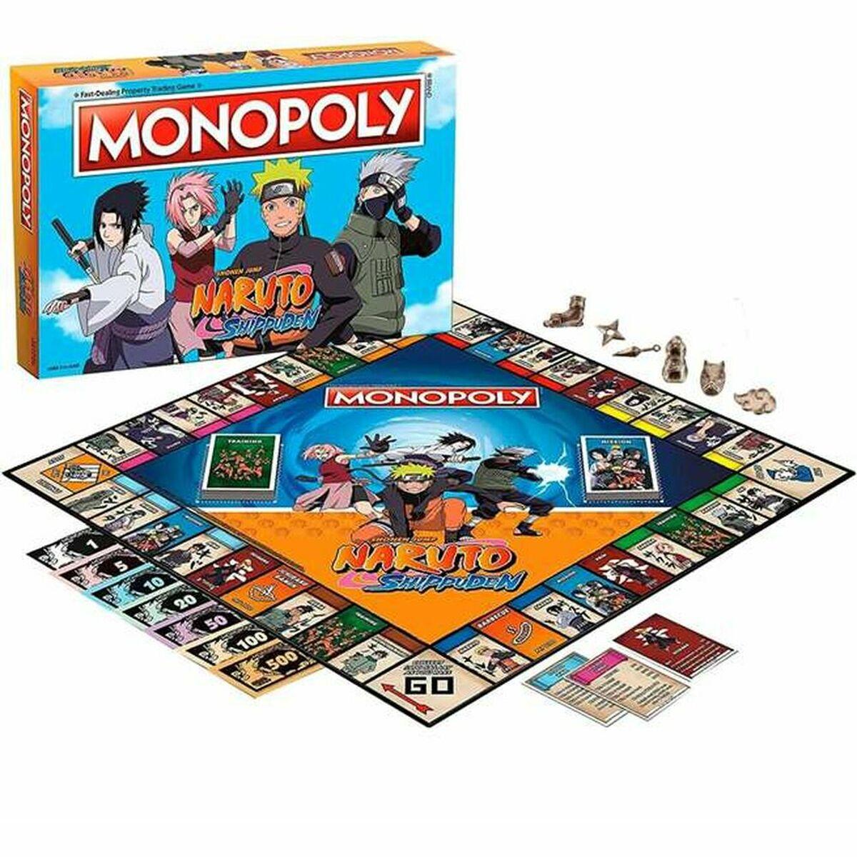 Monopoly - Naruto Shippuden brætspil (Eleven Force) billede