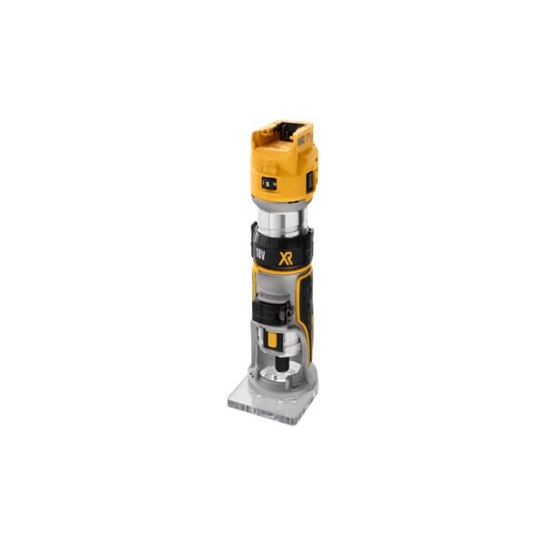 DeWALT DCW604NT-XJ 18V XR børsteløs kantfræser 8 mm (1/4")