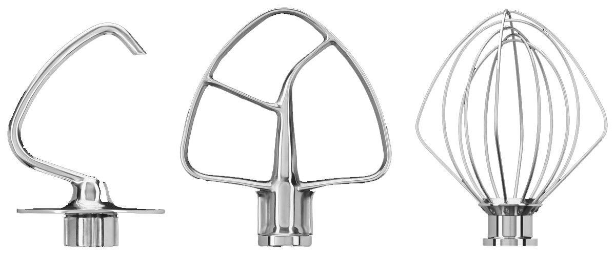 KitchenAid 5KSM5TH3PSS tilbehørssæt i rustfrit stål