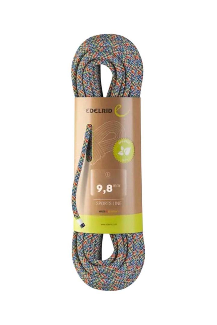 EDELRID Puffin klatrereb 9,8 mm - 60 m, assorterede farver billede