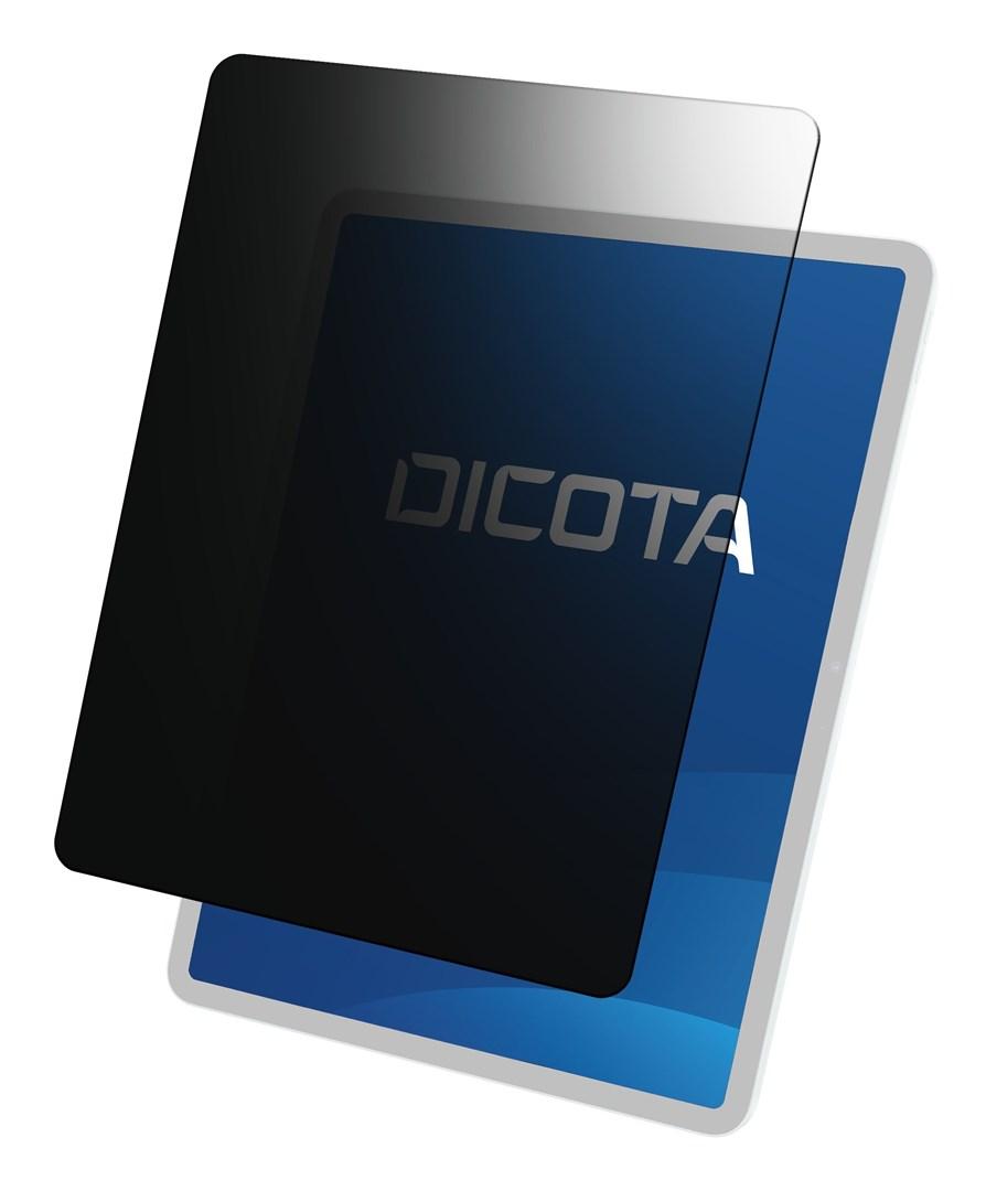 DICOTA - Privatlivsfilterskærm for tablet - selvklæbende - film - med fortrolighedsfilter - 4-vejs - klæbemiddel - 11 - sort - for Apple 11-inch iPad Air (M2, M3)